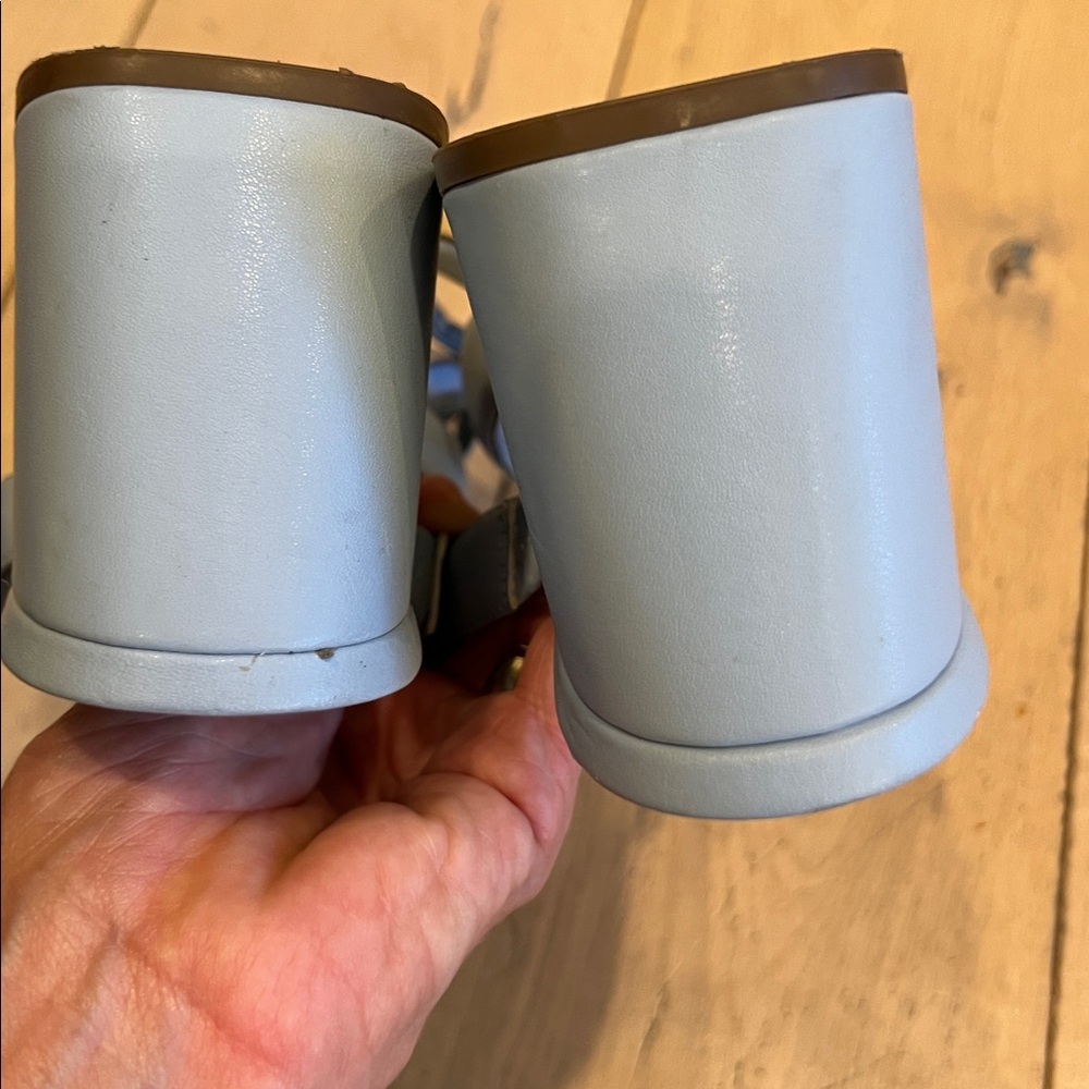 Calvin Klein Women's Light Blue Strappy Mules8.5M - Picture 4 of 9